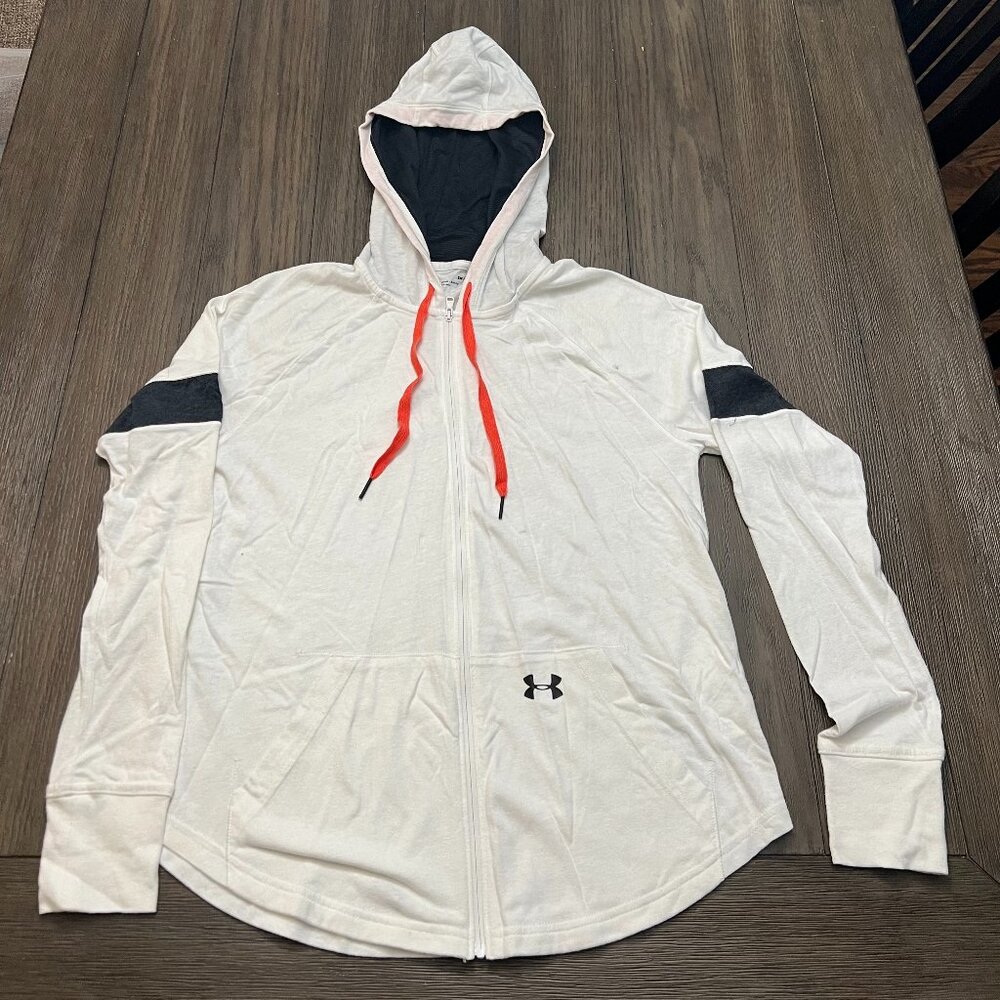 Under Armor Women's Sportstyle Full Zip Hoodie Sz S